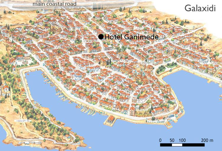 Ganimede Hotel, Galaxídhion 외부 사진